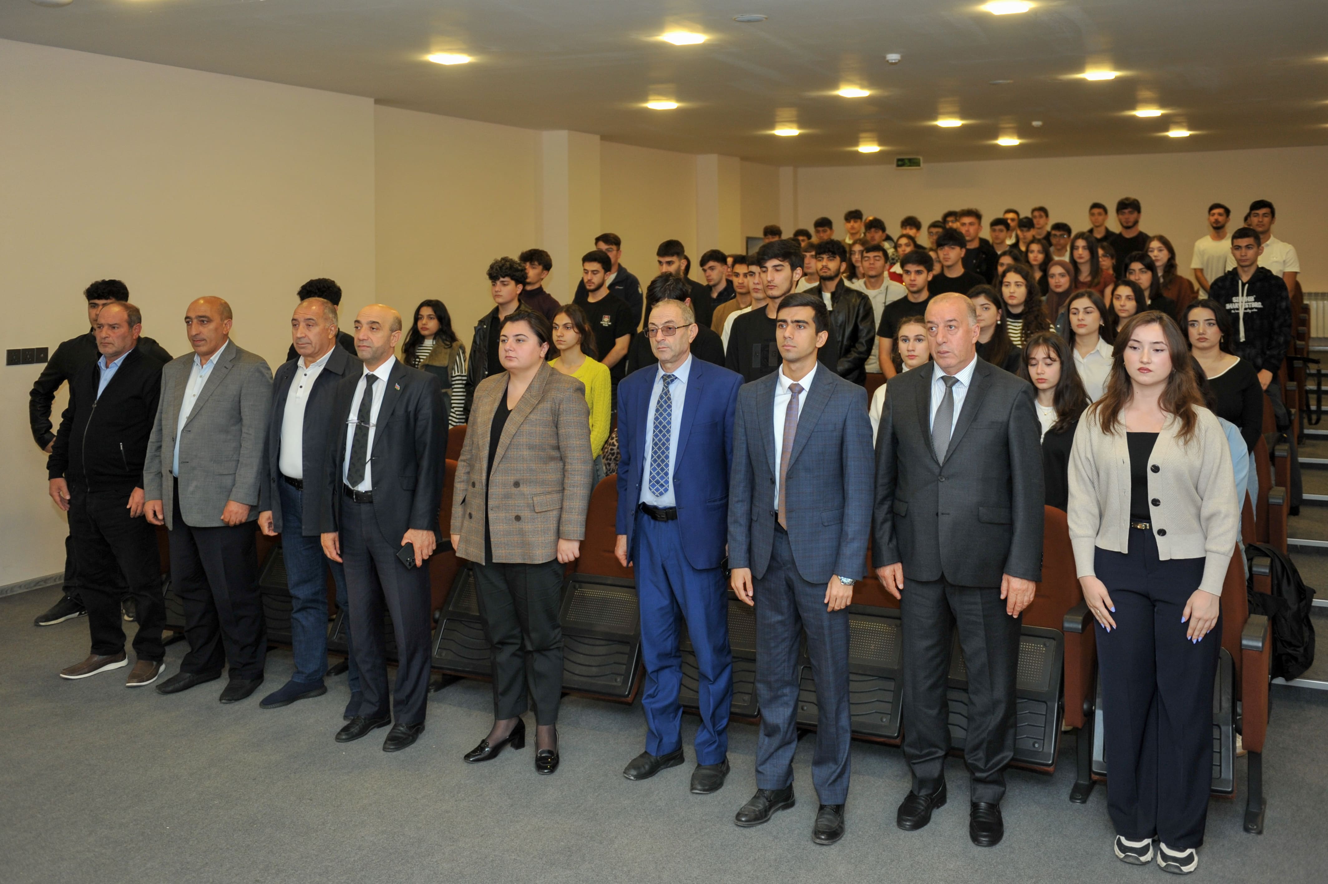 BMU tələbələri Başlıbel qətliamı haqda məlumatlandırılıb